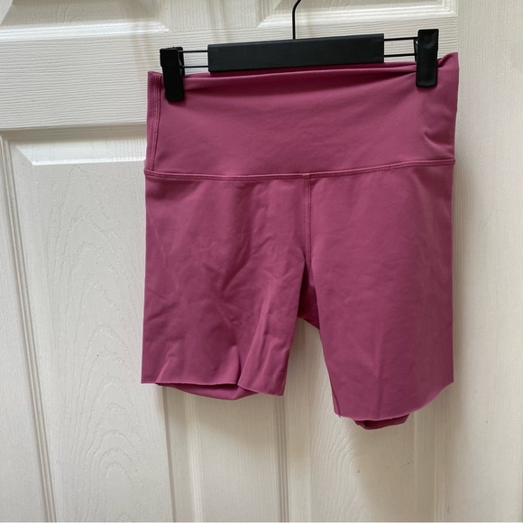 lululemon athletica Pink Bike Shorts - Picture 1 of 5
